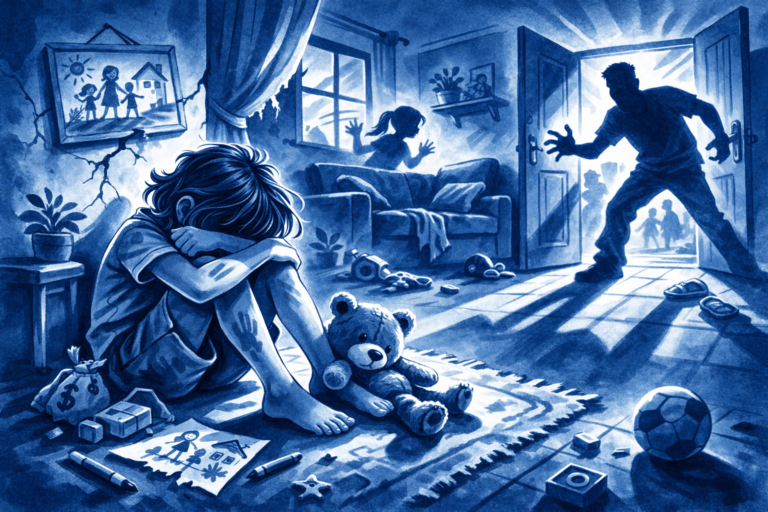 É dentro da própria casa que 45% dos estupros e abusos ocorrem com vulneráveis