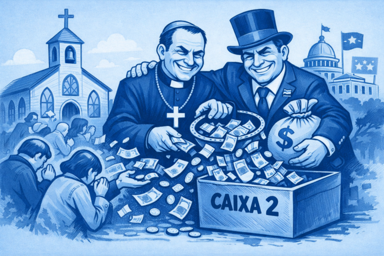 A blindagem do falso Sagrado