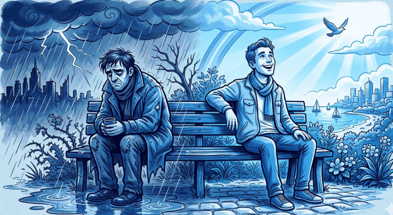 Entre o nada e o porvir, a minha escolha em ter fé no progresso me salvou do abismo da dúvida