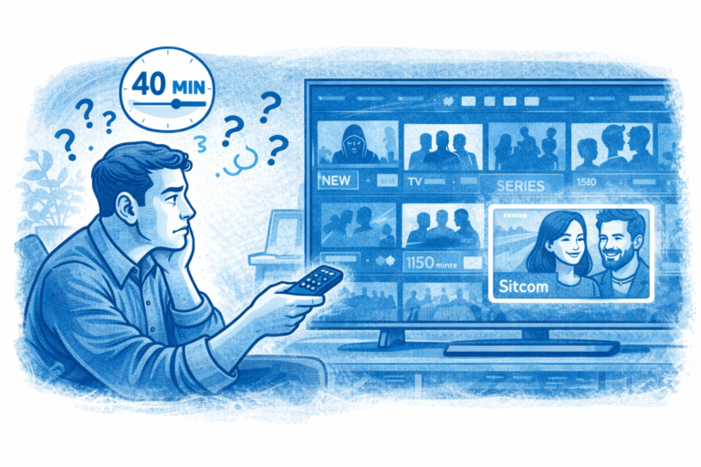 O meu drama psicológico para escolher algo no streaming