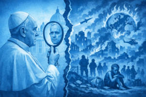 Vaticano faz comunicado estético, mas mundo arde em chamas