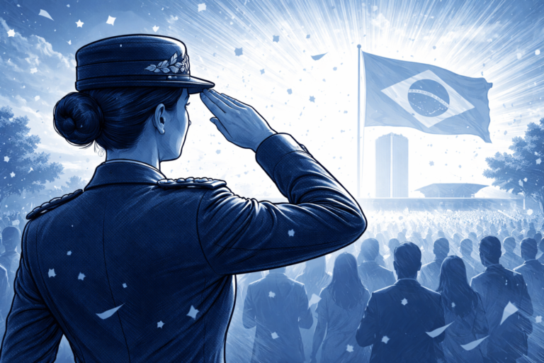 A primeira mulher general do Brasil e o silêncio machista sobre isso