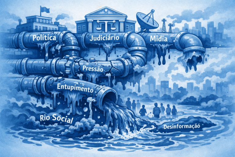 O esgoto de Vorcaro escorregou por todos os canos da República