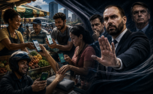 Ataque de Eduardo Bolsonaro ao Pix joga candidatura de Flávio em cova rasa