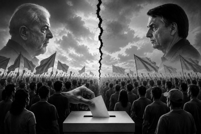 Brasil não está escolhendo presidente. Está escolhendo contra quem votar
