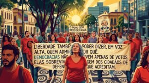 A democracia perdeu o medo