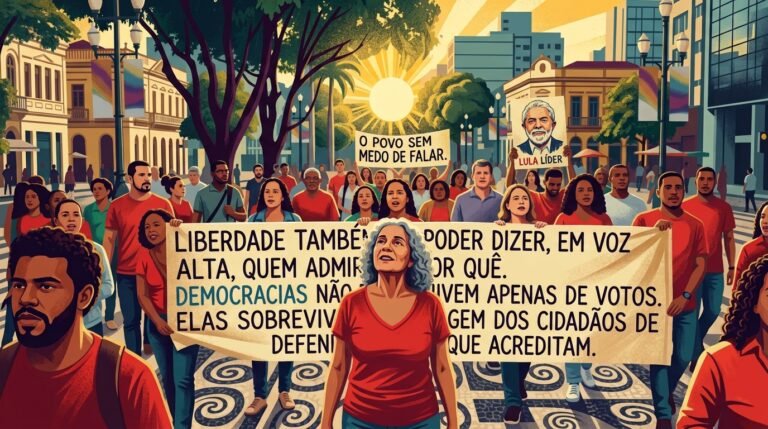 A democracia perdeu o medo