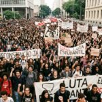 Contra o fogo, levante estudantil já é o maior após a redemocratização